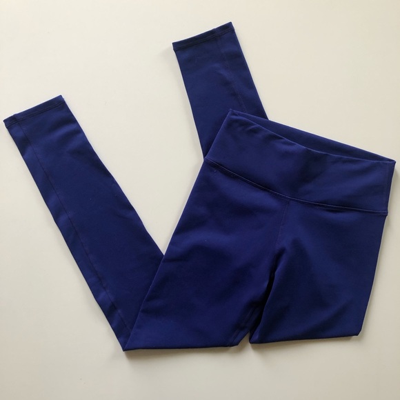 Fabletics Powerhold Purple High Waisted Leggings - Picture 2 of 6